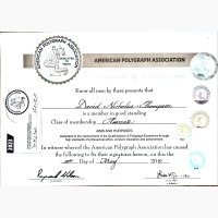 APA and Advanced Examiners Certificate